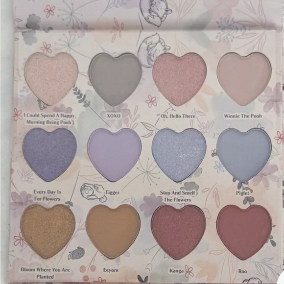 Disney Winnie The Pooh x Taste Beauty Shimmery Pastel Eyeshadow Palette. NIB. - Picture 3 of 5